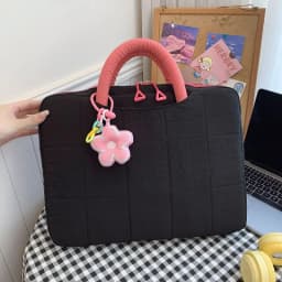 Puffy Laptop Sleeve 14/16 Inch Commuter Laptop Briefcase Notebook Sleeve Notebook Case Portable Handbag for Women