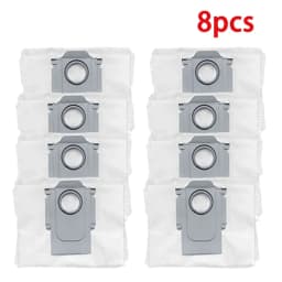 For Roborock Q7 Max Dust Bag Hepa Filter Parts Q7 Max+ / T8 Main Side Brush Mop Cloth Robot Vacuum Cleaner Accessories