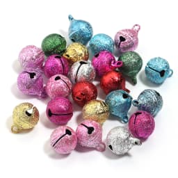20-50pcs 6 8 10 12 14 mm Iron Jingle Bells Colorful Matte Metal Bells For DIY Christmas Tree Ornament Jewelry Making Accessories