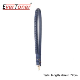 EverToner Leather Bag Strap Handbag Handles For Woman Bag Strap With Golden Buckles DIY replacement Bag Accessories