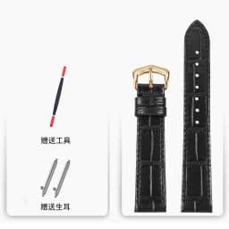 15mm 17mm 18mm 20mm Quick Release Genuine Cowhide Leather Watch Strap For Cartier Santos Dumont Tank London series Unisex