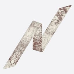 26 Letters Tarot Constellation Bag Scarf Twill Silk Scarves Women New Neckerchief Hair Headbands