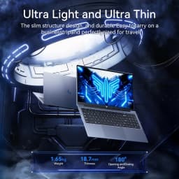 KAMRUI LX15PRO Intel Core 3 304 Laptop 12GB RAM 256GB ROM 4.3GHZ WIFI 6 Bluetooth 5.2 Gaming Computer Bussiness Office Leaning Design Laptops