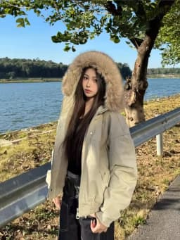 American Retro Jacket Faux Fur Hooded Longe Sleeve Women Casual Pure Color Vintage Sweatshirt Aesthetics Parkas Autumn Clothing