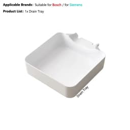 New Washing Machine Drainage Tray Drain Funnel Drip Tray for Cleaning Lint Filters Water Catch Tray Stops Floor Spills Parts