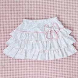 Summer Wave Point Printing Kawaii Mini Skirts Womens Cake Jupe High Waist Bow Skirt Y2k Aesthetic Sweet Ruffled Gothic Faldas