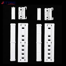 1Set Integrated Fridge Door Plastic Mounting Bracket Fixing Slide Kit For Freezer Refrigerator Door Shelf Rail For Refrigerator