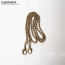 10pcs/lot 120cm 60CM Ball Replacement Chain Strap Metal link Clasp Purse Chain Bag Handle Shoulder Cross Body Handbags Chain