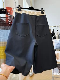 Elastic Waist Drawstring Casual Suit Pants for Women Spring New Wide Leg Trousers