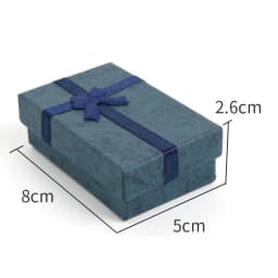 Wholesale 24pcs Assorted Colors Jewelry Sets Display Box Necklace Earrings Ring Box 5*8*2.5cm Packaging Gift Box mixed