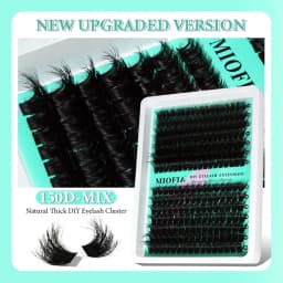 New 14/30 Rows DIY 5D Fluffy Lash Clusters 30D-150D Thick Eyelash Clusters Individual Lashes 10-18mm Cluster Eyelash Extension
