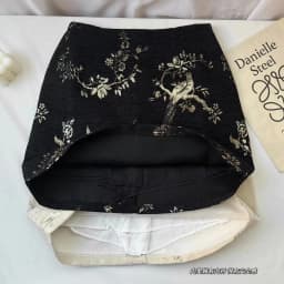 Chinese Style Black Boho Mini Skirt For Women 2024 Beige Print High Waist New Summer Wrapped Hip A-line Short Jacquard Skirt Y2k