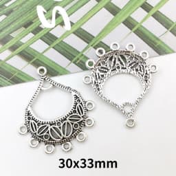 20PCS Retro Ethnic Hanging Head Earrings Connector For Jewelry Making Bracelet Necklace Connecting Link DIY Accessories Supplies