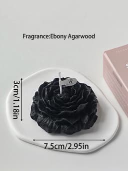 3D Peony Aromatic Candle Creative Flower Shape Aromatherapy Wedding Decor Gifts Box Valentine's Day Scented Souvenir Ornament