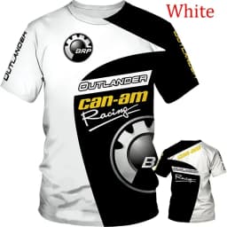 Can-Am Team BRP Racing T-Shirt 3D printed quick-drying and breathable sports clothing for summer, outdoor streetwear
