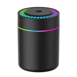 180ML Mini USB Electric Air Humidifier with Essential Oil Aroma Diffuser Mist Maker Lights for Car Home Bedroom