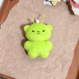 Party Gift Alien Cat Plush Toy Cartoon Stuffed Animal Keychain Accessories Creative Ugly Cute Backpacks Pendant