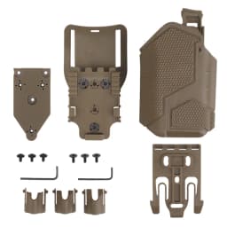 Right Hand Tactical Gun Holster Universal Shooting Hunting Pistol Holder Use with X300U-A Flashlight for SIG SAUER WALTHER