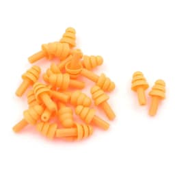 20-160pcs Ear Plugs Sound insulation Waterproof Silicone Ear Protection Earplugs Anti-noise Sleeping Plug For Noise Reduction