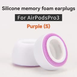 Memory Foam Replacement Eartips for Apple AirPods Pro 3 Soft Sponge Earpads Cap Ear Tips Accessories XXS/XS/S/M/L