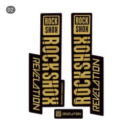 Front Fork Sticker for Rock Shox SID Road Bike MTB Race accessories decals Personalized Bicycle STICKER decoration