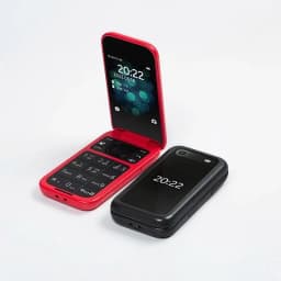 Nokia 2660 non-smart phone flip phone for the elderly 2G/4G button phone backup phone LED 2.8-inch super long standby phone