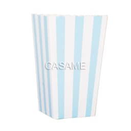6pcs Rose Gold Pink Stiff Paper Mini Party Popcorn Boxes Pop Corn Candy/ Sanck Favor Bags Wedding Birthday Movie Party Tableware