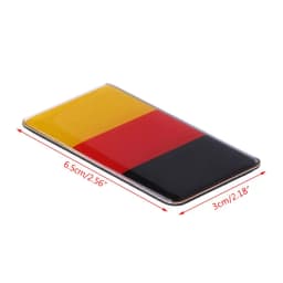 Car Badge Deutsch Bumper Grille Auto Decal for SCIROCCO GOLF 7 Golf 6