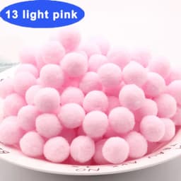 30-300Pcs Soft Pom Poms Fluffy Balls Pompon Mixed 40Colors Pompom Fur Ball for Kids DIY Craft Wedding Decor 8/10/15/20/25/30mm