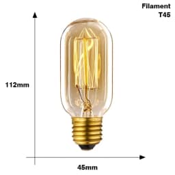E27 Retro Edison Bulb 220V 40W ST64 G80 G95 G125 Ampoule Vintage Edison Bulb Incandescent Lamp Home Decor Filament Light Bulb