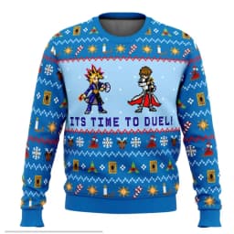 Yu-Gi-Oh! Anime 2026 New Merry Christmas Ugly Sweater Series Men's and Women's Winter Fashion Casual Sweatshirt