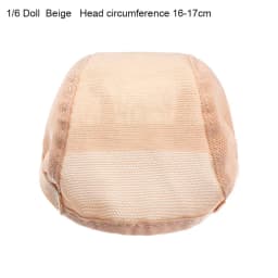 Doll DIY Accessories Fixed Hair Hairnet Net Non-slip Hat Cap Head Headgear for 1/3 1/4 1/6 Doll Wig Toy Accessories
