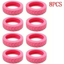 8PCS Luggage Wheels Protector Silicone Wheels Caster Shoes Travel Luggage Suitcase Reduce Noise Wheels Guard Cover Accessories
