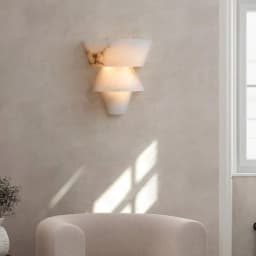 Natural Alabaster Wall Sconces Marble Wall Lamp Bathroom Vanity Light Fixtures White Stone Wall Mount Lamp for Bedroom