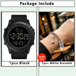 Sport Men's Watch Multifunction Alarm-clock Waterproof Luminous LED Digital Watches Electronic Wristwatch for Man Kids Student