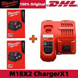 Milwaukee M12 REDLITHIUM HB 6.0Ah Extended Capacity Battery – 12V Rechargeable for M12 Cordless Tools (Model: 48-11-2402)