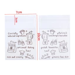 50pcs Opp Plastic Bag Self Adhesive Ocean Mermaid Transparent Plastic Bags Beads Jewelry Storage Packaging Gift Bag Card Holder