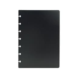 Notebook Transparent Cover Hand Ledger Shell Plastic Frosted Transparent Mushroom Hole Notebook Cover