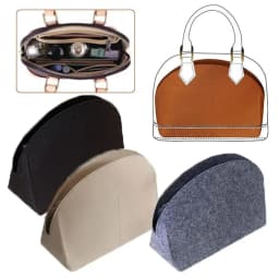 High-quality Felt Felt Insert Bag Bag Support Storage Purse Liner Organization Portable Internal Bag for For LV Alma BB