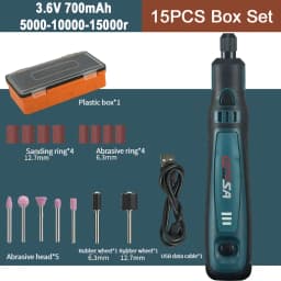 5000-20000r 4.2V Engraver Electric Drill Mini Grinder Engraving Pen Drilling Machine Cordless Rechargeable Micro Rotary Tool Kit