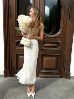 Kyoto Customized White Square Collar Wedding Dress Sleeveless Mermaid vestidos de noche Elegant Tra-length robe de mariée 2026