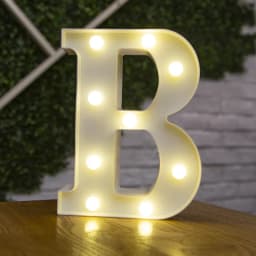 Decorative Letters Alphabet Letter LED Lights Luminous Number Lamp Night Light Wedding Proposal Party Baby Bedroom Decoration