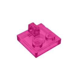 Gobricks GDS-825 Hinge Plate 2 x 2 Locking with 1 Finger on Top compatible with lego 92582 pieces of children's DIY