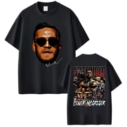 Limited Connor Mcgregor The Notorious Graphic Tee Shirt Men Women Fashion Retro Classic T Shirt Casual Cotton Oversized T Shirts
