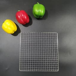 Stainless Steel 304 Food Grade 15-70CM Rectangle BBQ Barbecue Grill Wire Grid Mesh Net