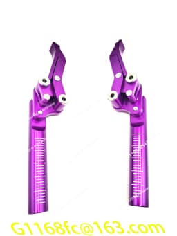1 Pair High-quality Aluminum Alloy Accessories New Rehabilitation Products Accessories Sports Wheelchair Brakes 100%