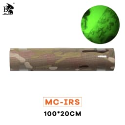 Mc Tropic Self-Adhesive Camo Wrap Roll – Reusable No-Residue Tape for Airsoft, Optics, Knives & Tactical Gear