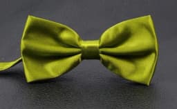 Double-layer bow tie men's business formal bow tie solid color bow tie gift