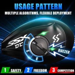 SOUGAYILANG SSX DC Baitcasting Fishing Reel Digital Control Longcast 7.2:1 Max Drag 10kg Baitcaster Reel 178g Fresh Seawater