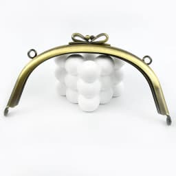 2/5Pcs 10.5/16.5cm Smooth Bow-knot Bags Handle Purse Frames Clutch Kiss Clasp Sewing Brackets DIY Metal Bag Handles Accessory
